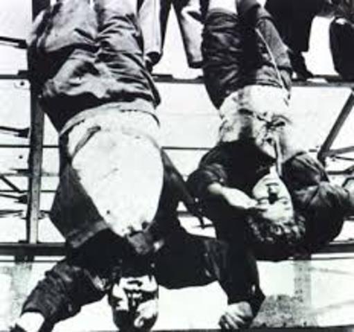 Mussolini’s assassination