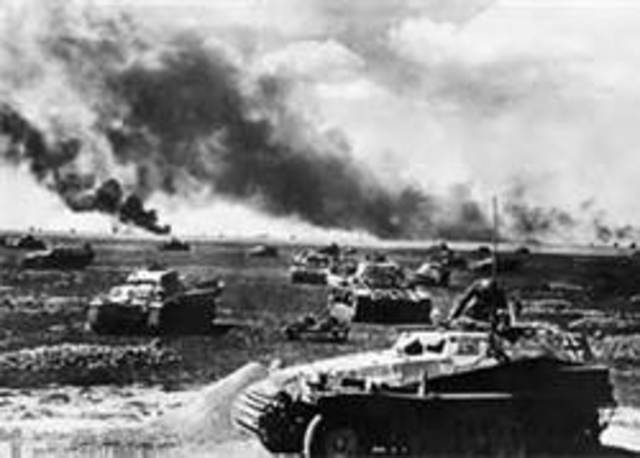 German Blitzkrieg on Soviet Union