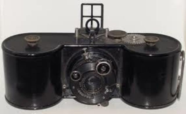 Thomas edison creates the basis for todays 35mm commercial film.gauge