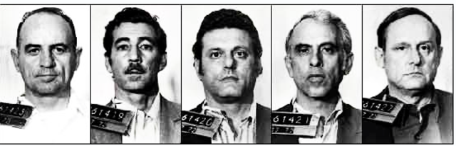 Five Men arrested for attempting to repair the surveillance equipment