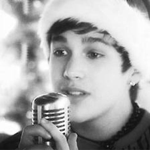 was on the morning show and met his idol Justin Bieber