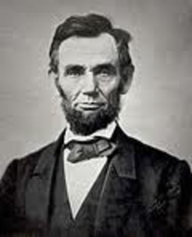 Abraham Lincoln re-elected