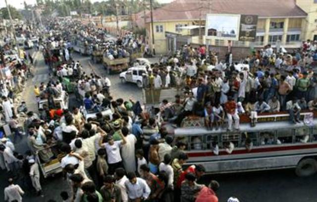 The British arrested thousands of Indians who participated in strikes & demonstrations