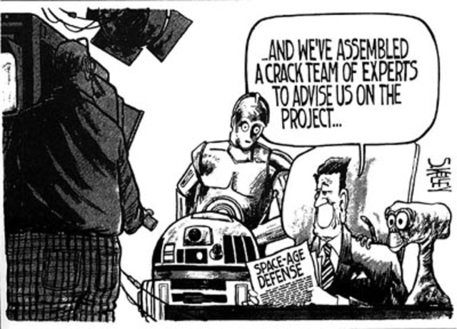 Reagan Announces the SDI Program