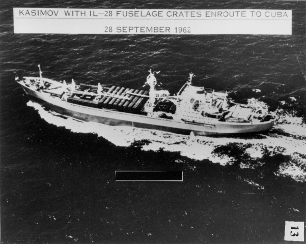 Soviet Ships come to a halt