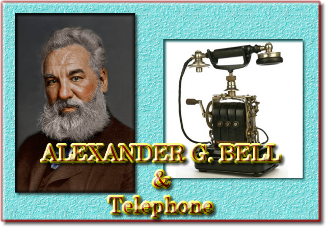 Alexander Graham Bell invents telephone