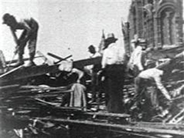 looters are executed for stealing