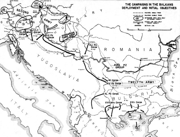 Hitler takes over the Balkans