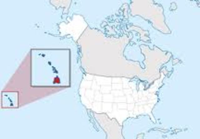 Alaska & Hawaii added to US