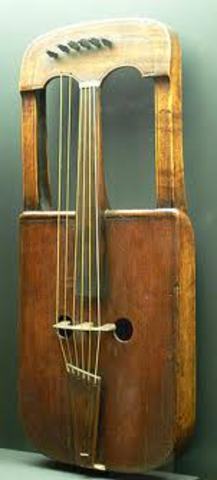 The crwth, a Celtic string instrument, is created.