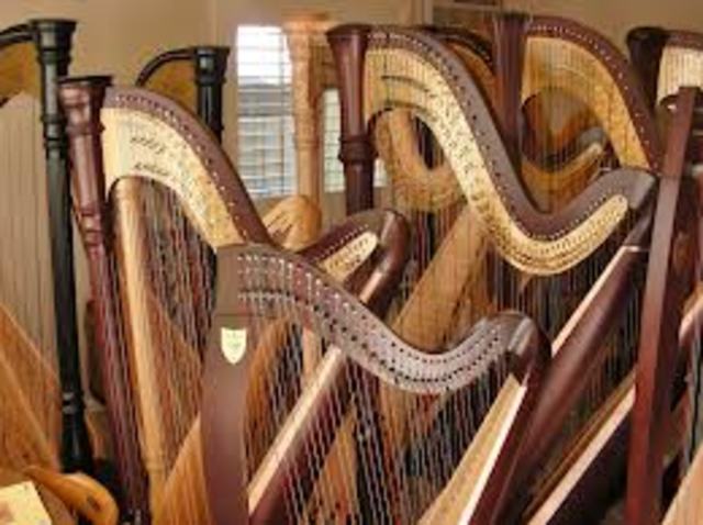 Harp introduced to Europe