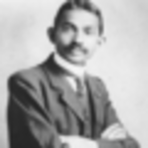 Gandhi moves to South Africa