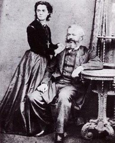 Karl Marx marries Jenny Von Westphalen