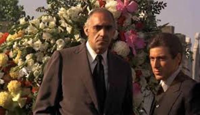 The film The godfather is eleased