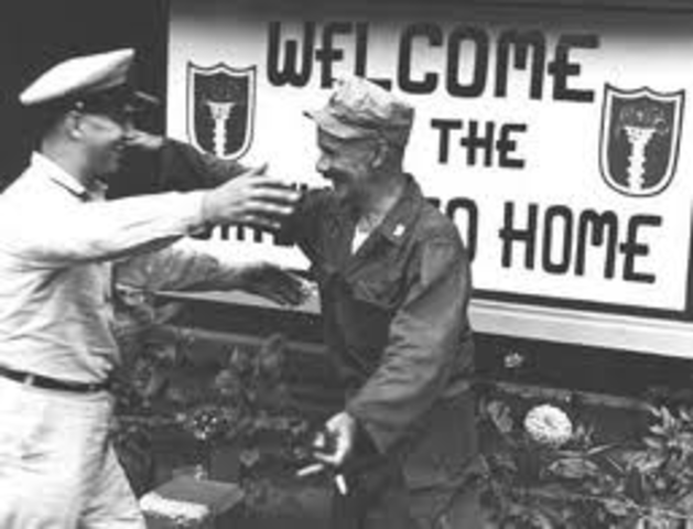 Helps with Operation Big Switch with POW in Korea