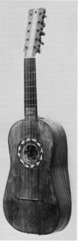 Four Course Guitar - 16th Century