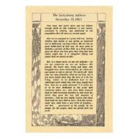 Gettysbur Address