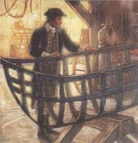 the crews ship sets out