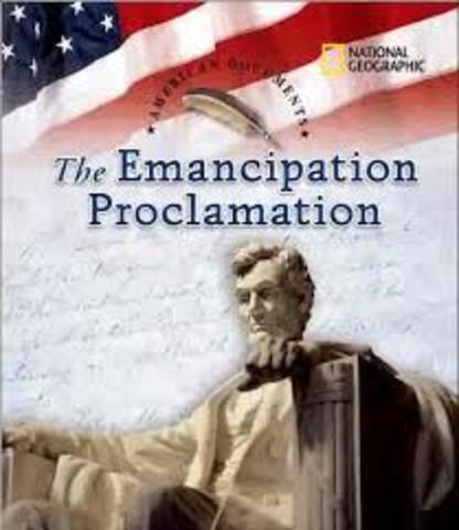 The Emancipation Proclamation Takes Effect
