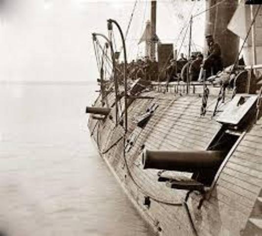 The U.S.S. Galena Launced