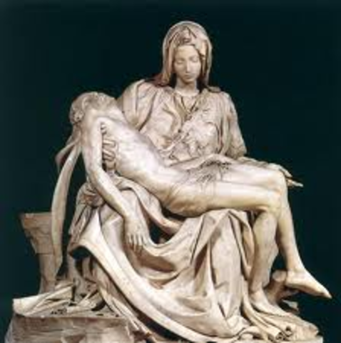 sculpts the Pieta
