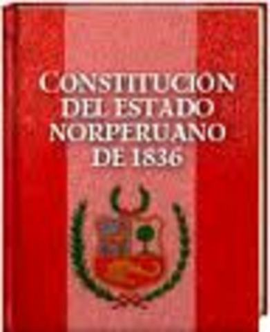 Constitución Política de la Confederación Perú-Boliviana: Constitución del Estado Nor-Peruano (1836)