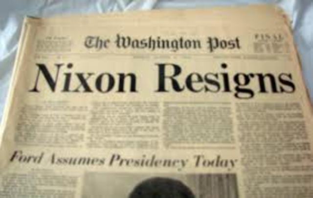 President Nixon Resigns