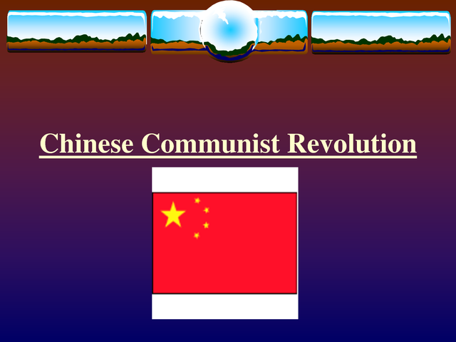 Communist Revolution in China