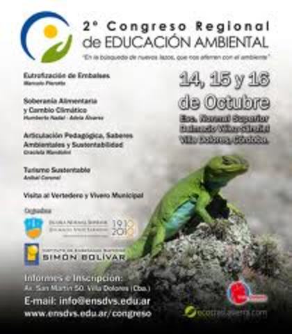 1 er y 2° Comgreso  Iberoamericano  de Educación Ambiental