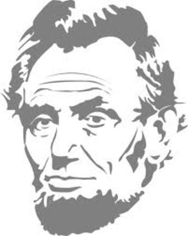 Abraham Lincoln re-elected