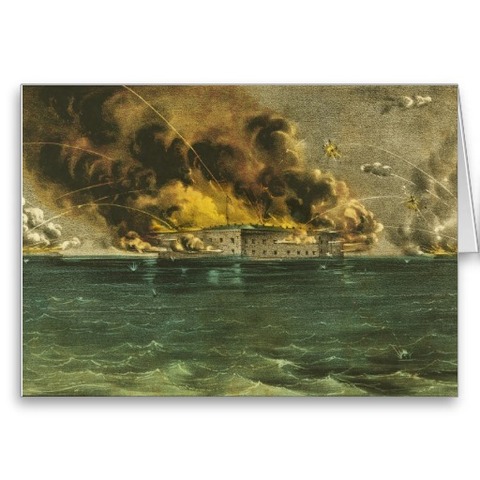 Battle at Fort Sumter