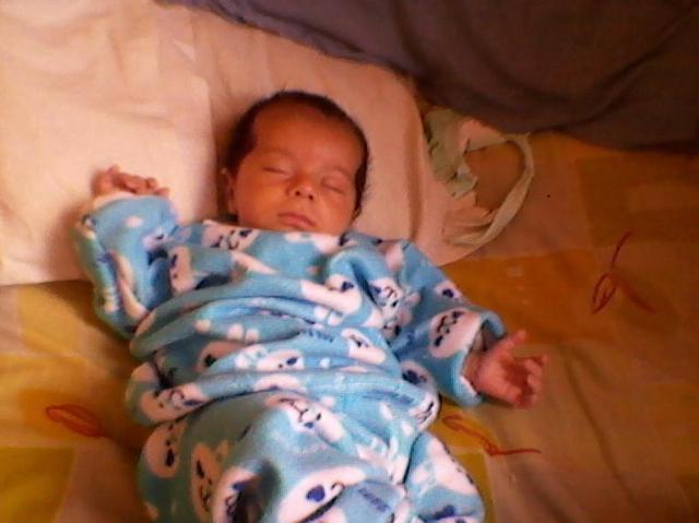 PRIMERA PIJAMA DADA POR EL ABUELO