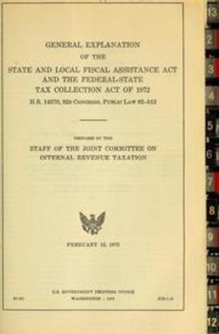 State and Local Fiscal Assistance Act
