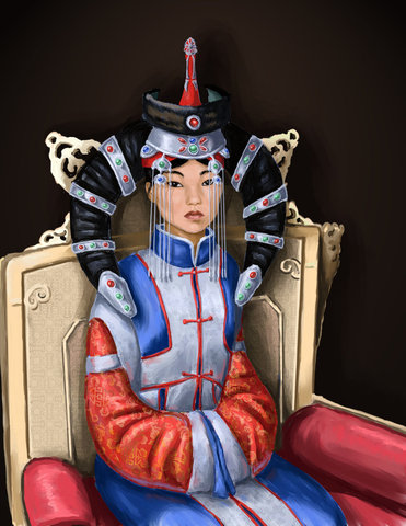 Temujin marries a woman from the Onggirat tribe.