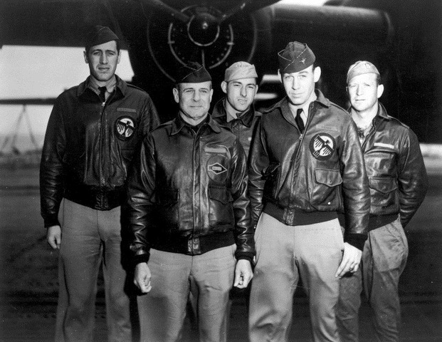 American Lieutenant Colonel James Doolittle leads a group of B-25 bombers on an attack on Tokyo and four other Japanese cities.