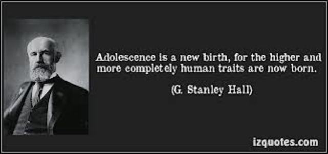 Publication of "Adolescnce"