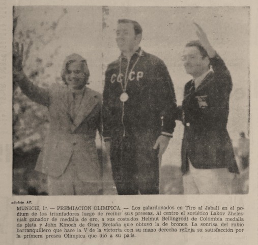 Primera Medalla olimpica