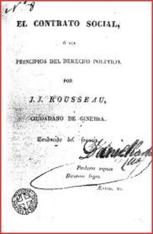 El contrato socialo Principios de derecho político