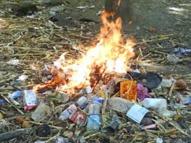 prohibicion de quema de basuras