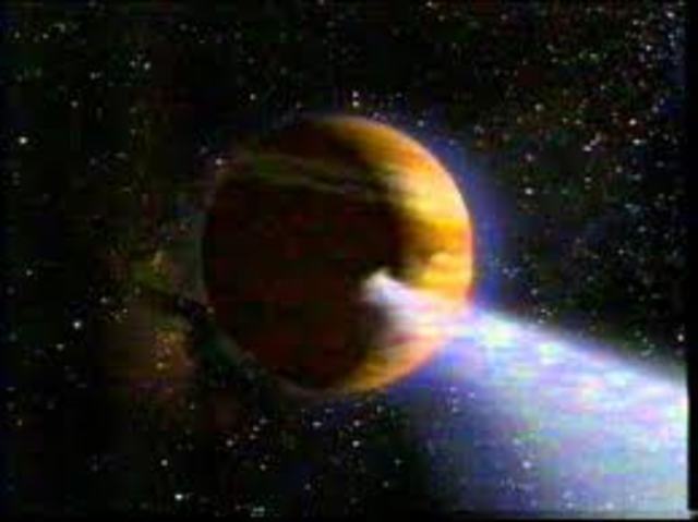 Comet hits Jupiter