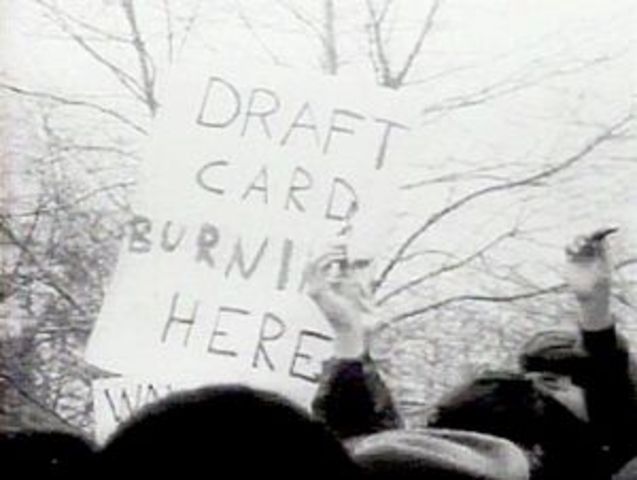 *Draft-Card Burning