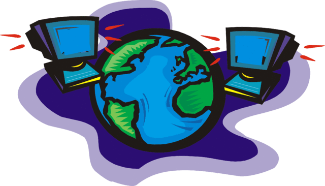 Relaciones comerciales que utilizaban las computadoras para trasmitir datos