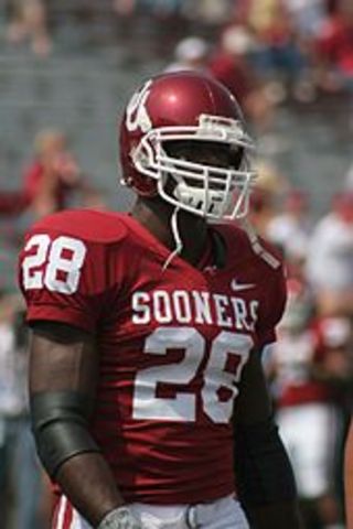 Adrian Peterson got recruited to the University of Oklahoma
