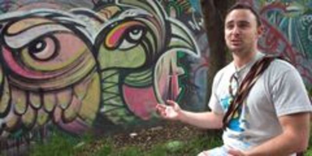 AUSTRALIANO CREA RUTA DE GRAFITI POR LA CANDELARIA