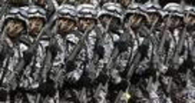 March of the Mexican Army