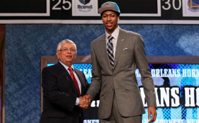 Anthony Davis #1 pick of 2012 NBA Draft