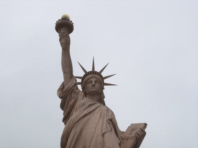 statue of liberty be built.