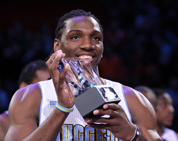 Kenneth Faried gets MVP in BBVA Rising Stars Challenge