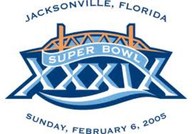 Eagles vs Patriots 2005 Superbowl