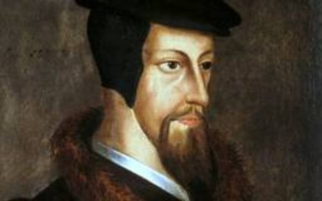 Morte di Giovanni Calvino (Jean Cauvin)